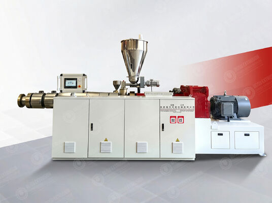 75mm-250mm PVC Pipe Extruder Making Machine With R-type Expanding Accessories