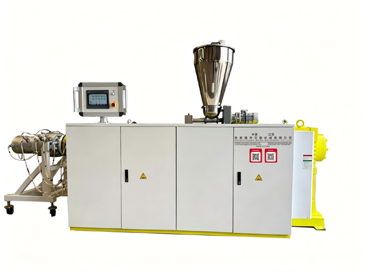 75mm-250mm PVC Pipe Extruder Making Machine With R-type Expanding Accessories