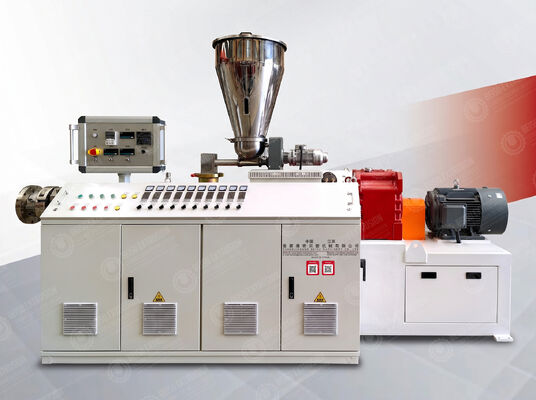 75mm-250mm PVC Pipe Extruder Making Machine With R-type Expanding Accessories