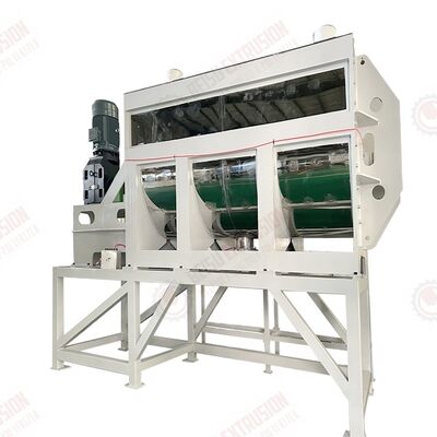 1000Kg / h Plastic High Speed PVC Turbo Mixer Compounding Machine for Coating Drying Granulating