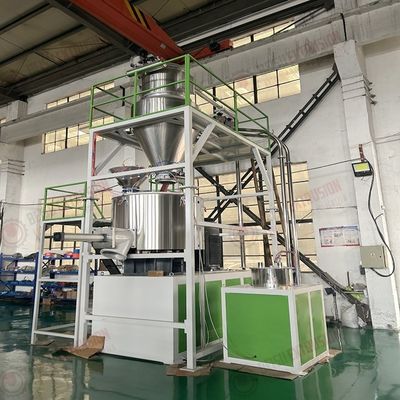 SHR-800/1000/1500 Hoog snelheidsmachine voor het mengen van kunststoffen, voor het wegen van partijen, voor het pelletiseren
